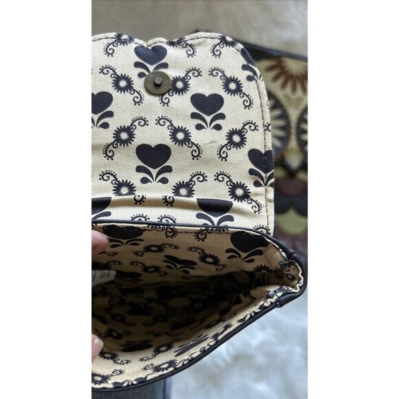 Loungefly Embroidered Owl With Heart Eyes Adj. Strap Crossbody Bag AND Coinpurse - Picture 10 of 16